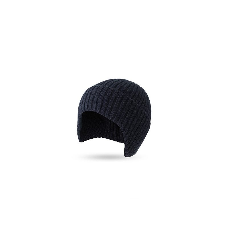 Bonnets pour homme - Petit ajout d'écharpes et cache-oreilles - Hiver -  Chapeau tricoté - Flocage - Chapeau chauffant - Casquette de baseball -  Casquette pour homme - Grande taille, Noir , taille : : Mode